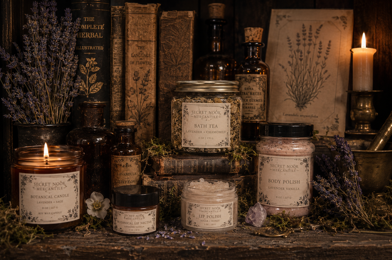Wander Into the Botanical Apothecary...